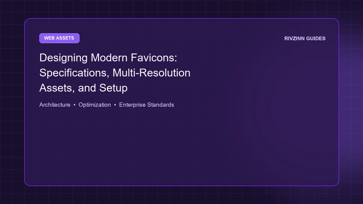 Designing Modern Favicons