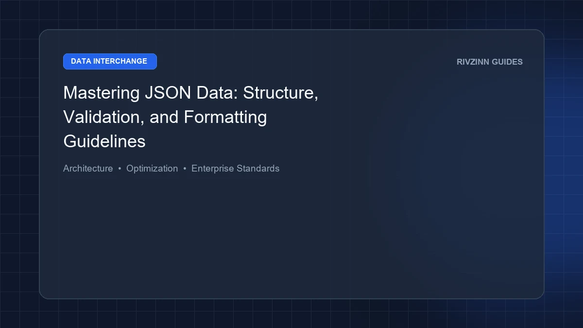 Mastering JSON Data